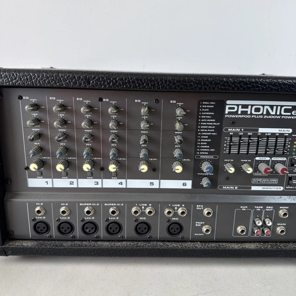 Phonic Power Pod 620 Plus Powered Mixer